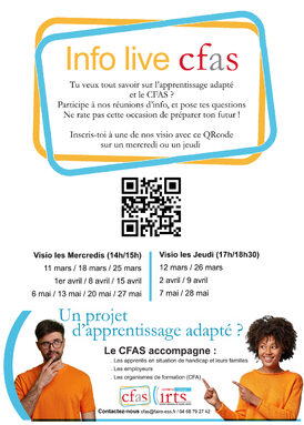 CFAS, l'apprentissage adapté