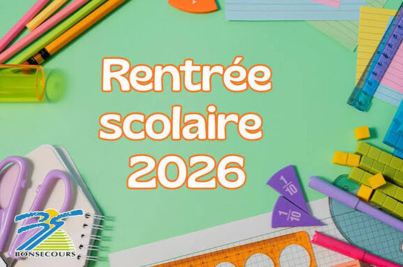 Rentrée scolaire 2026